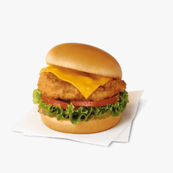 spicy chicken deluxe sandwich