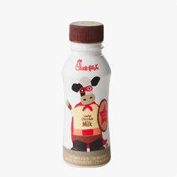 chocolate milk in a carton