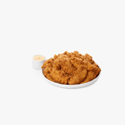 hot chick-n-strips tray​