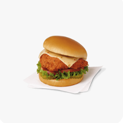 chick-fil-a spicy deluxe sandwich