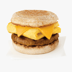 sausage egg and cheese muffins​