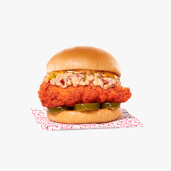 honey pepper pimento chicken sandwich