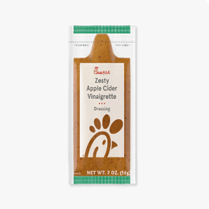 zesty apple cider vinaigrette dressing chick fil a nutrition