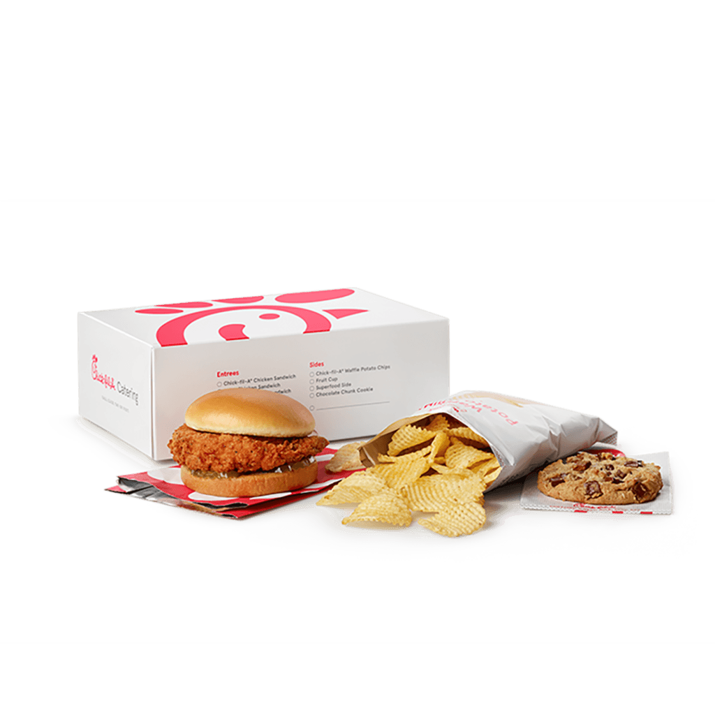 Spicy Chicken Sandwich Packaged Meal